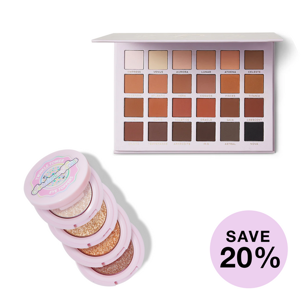 THE NUDE DIVINITY PALETTE AND TWINKLE TOWER BUNDLE