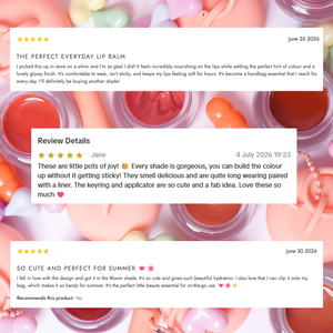 Juicy Pout Pot Tinted Lip Balm - Bloom